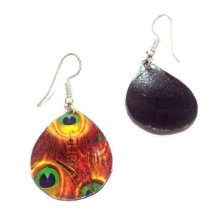 PEACOCK - Contemporary Women Earrings Jewelry Hook Drop Dangle Fashion Gift N13